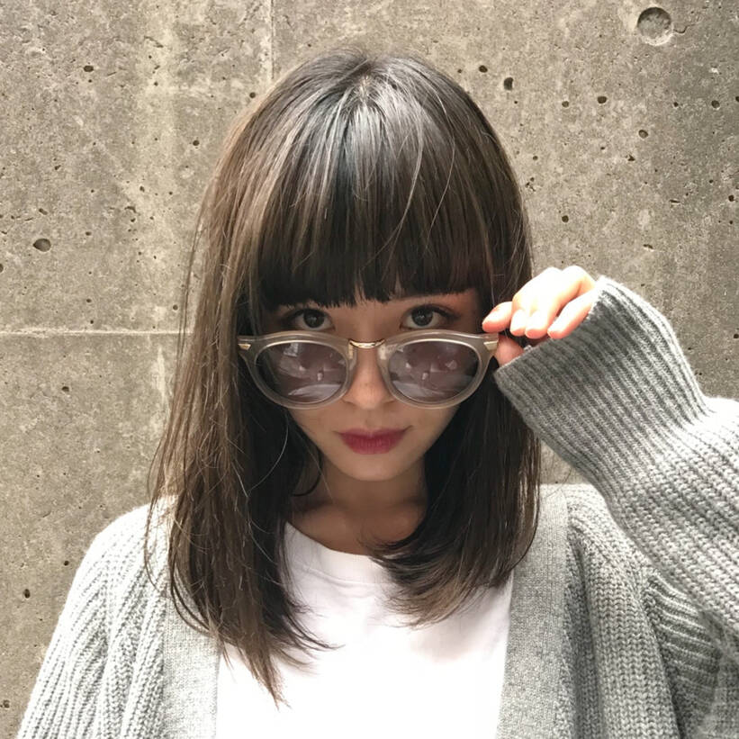 前髪ぱっつんが今年再流行の予感 切り方 巻き方もレクチャー Hair